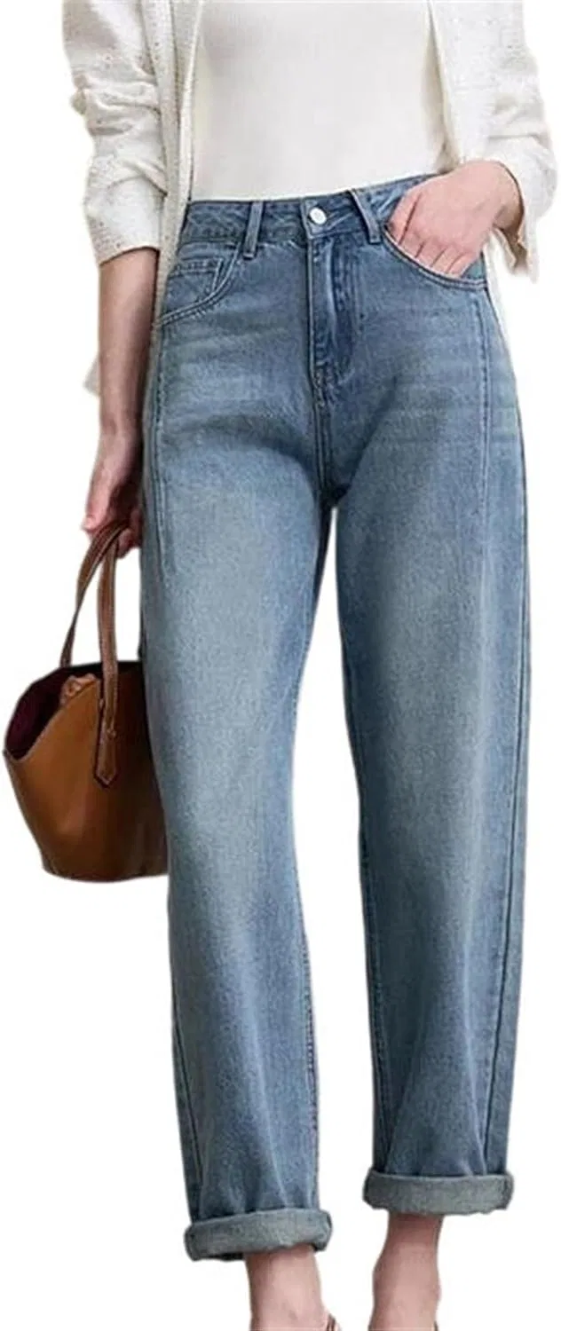 Джинсы прямого кроя, Cotton Blend, Denim Blue