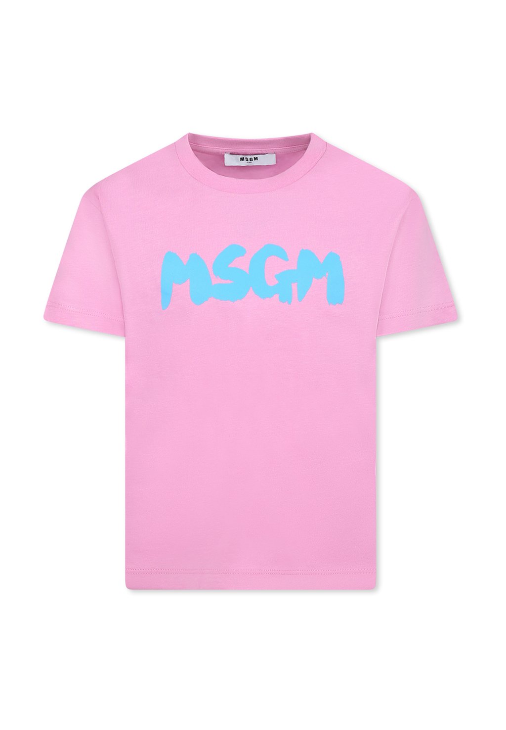 

Футболка с принтом A MANICA CORTA MSGM, фуксия