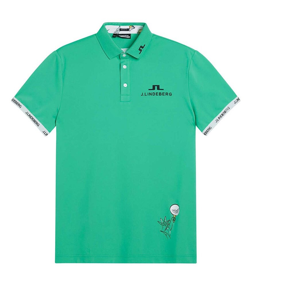 

Поло J.lindeberg KV PGA, зеленый