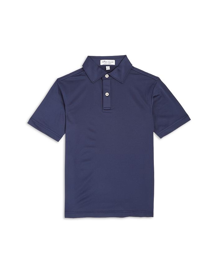 

Футболка-поло для мальчиков Peter Millar Solid Youth Performance - Little Kid, Big Kid, синий