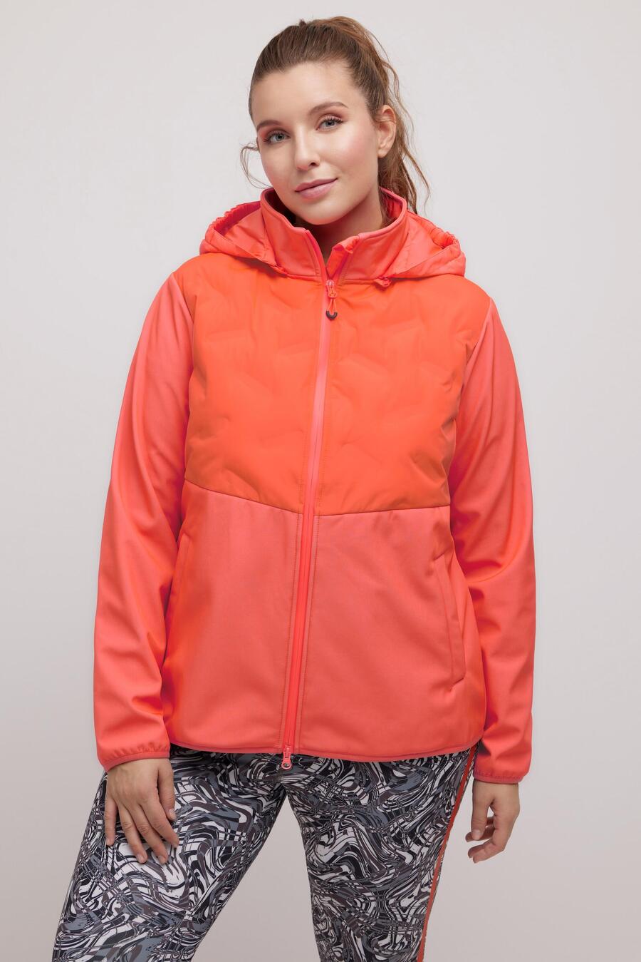 

ULLA POPKEN Женская функциональная куртка софтшелл со стегаными вставками и двухсторонней молнией