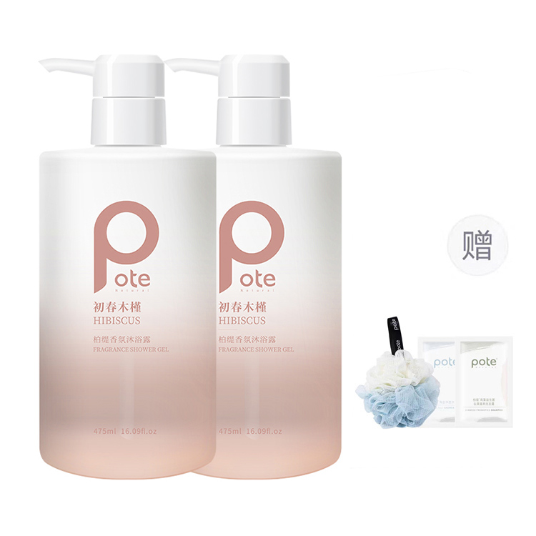 

Коллекция ароматов Osmanthus And Freesia гель для душа ароматный увлажняющий очищающий 475мл*2/475мл+505мл POTE