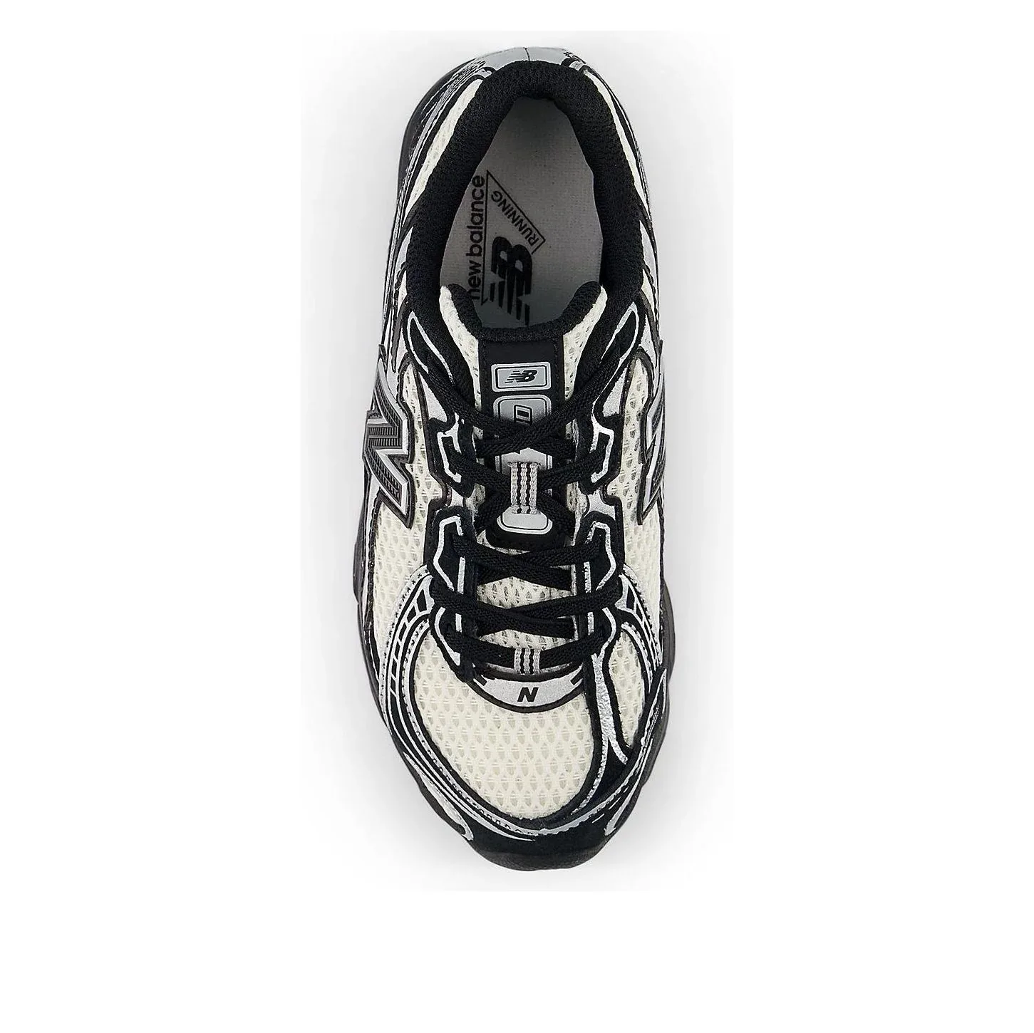 (PS) Кроссовки New Balance 740 Bungee Lace 'Black Rabbit Fur Gray' — фото 3
