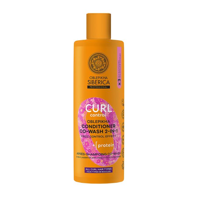 

Кондиционер для волос Curl control oblepikha co-wash 2-in-1 Natura Siberica, 400 мл