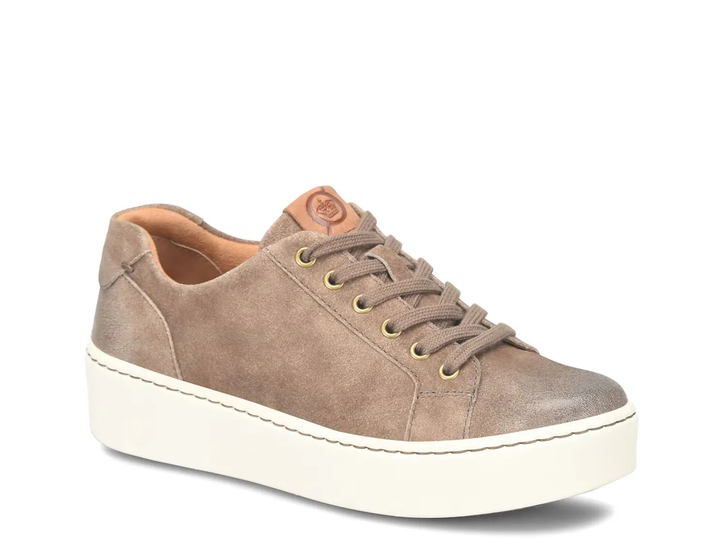 

Кроссовки Mira Wedge Sneaker Born, серо-коричневый