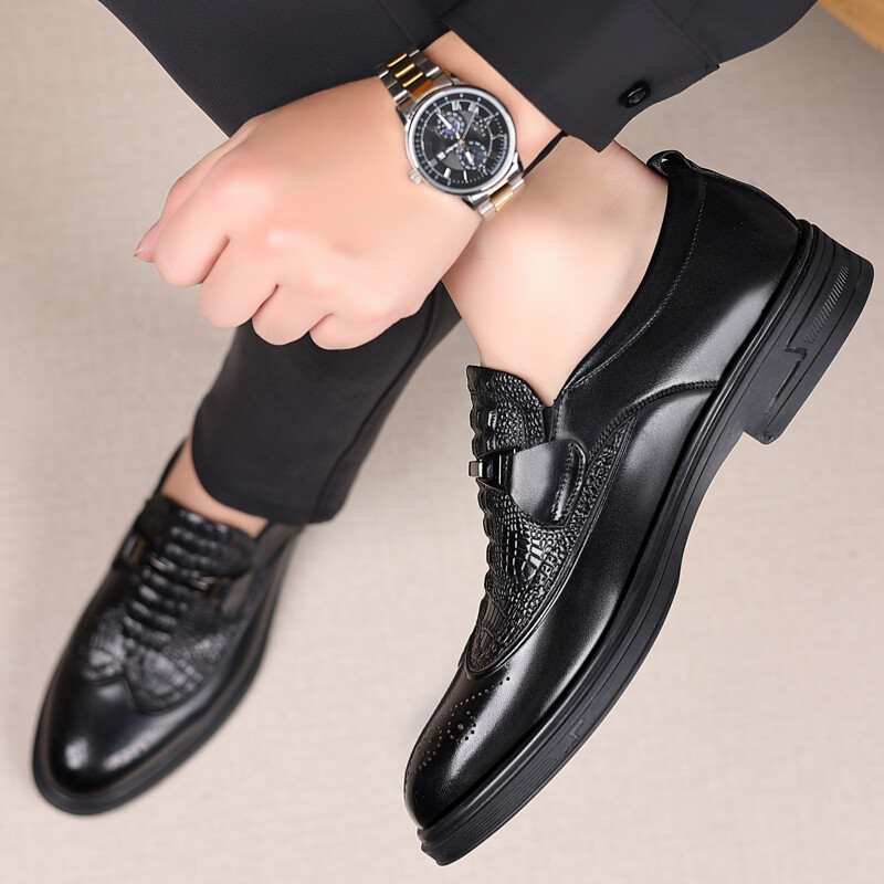 Туфли мужские Men"s Casual Men Low-Top Romon, коричневый — фото 4