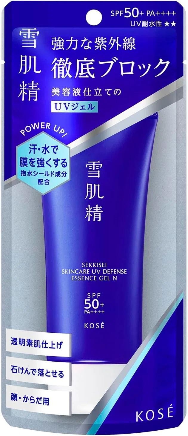 Солнцезащитный гель для лица и тела SPF50+ PA++++ 90 г, белый, Sekkisei — фото 3