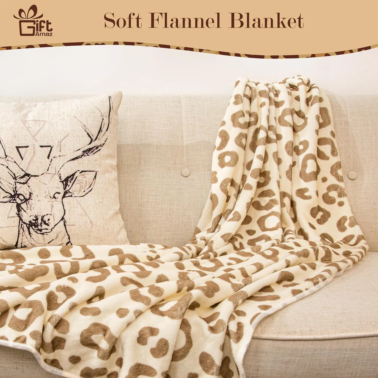 Подарочный набор GiftAmaz Leopard Print для женщин, 7 предметов Giftamaz — фото 3
