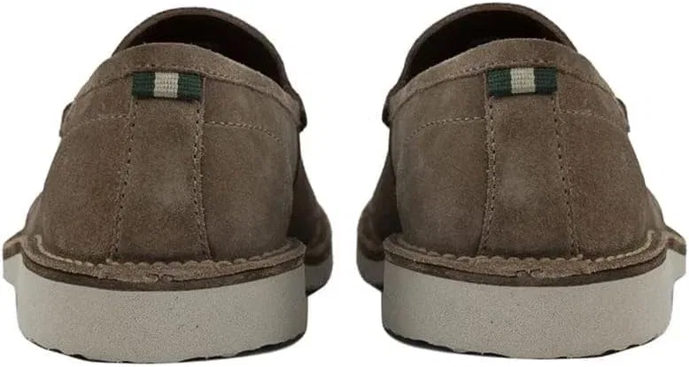 Лоферы кожаные Rowlands Taupe Suede MILWAUKEE BOOT CO. — фото 4