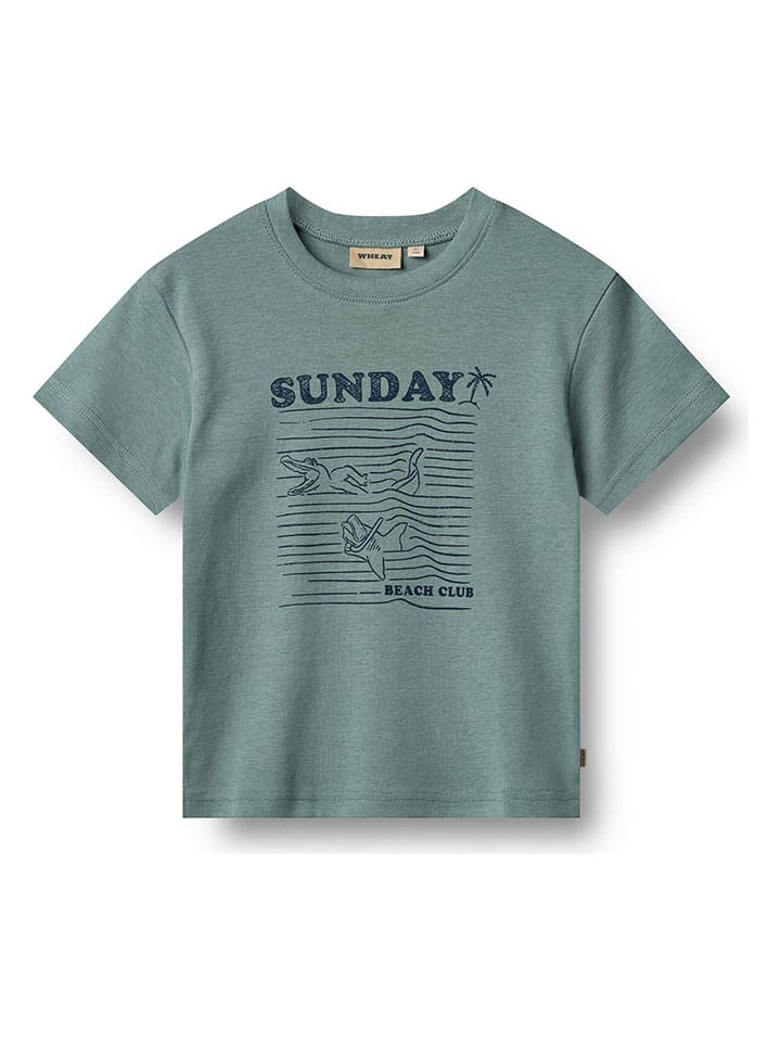 

Wheat Футболка "Себ" светло-голубого цвета, Синий, Wheat Футболка "Себ" светло-голубого цвета