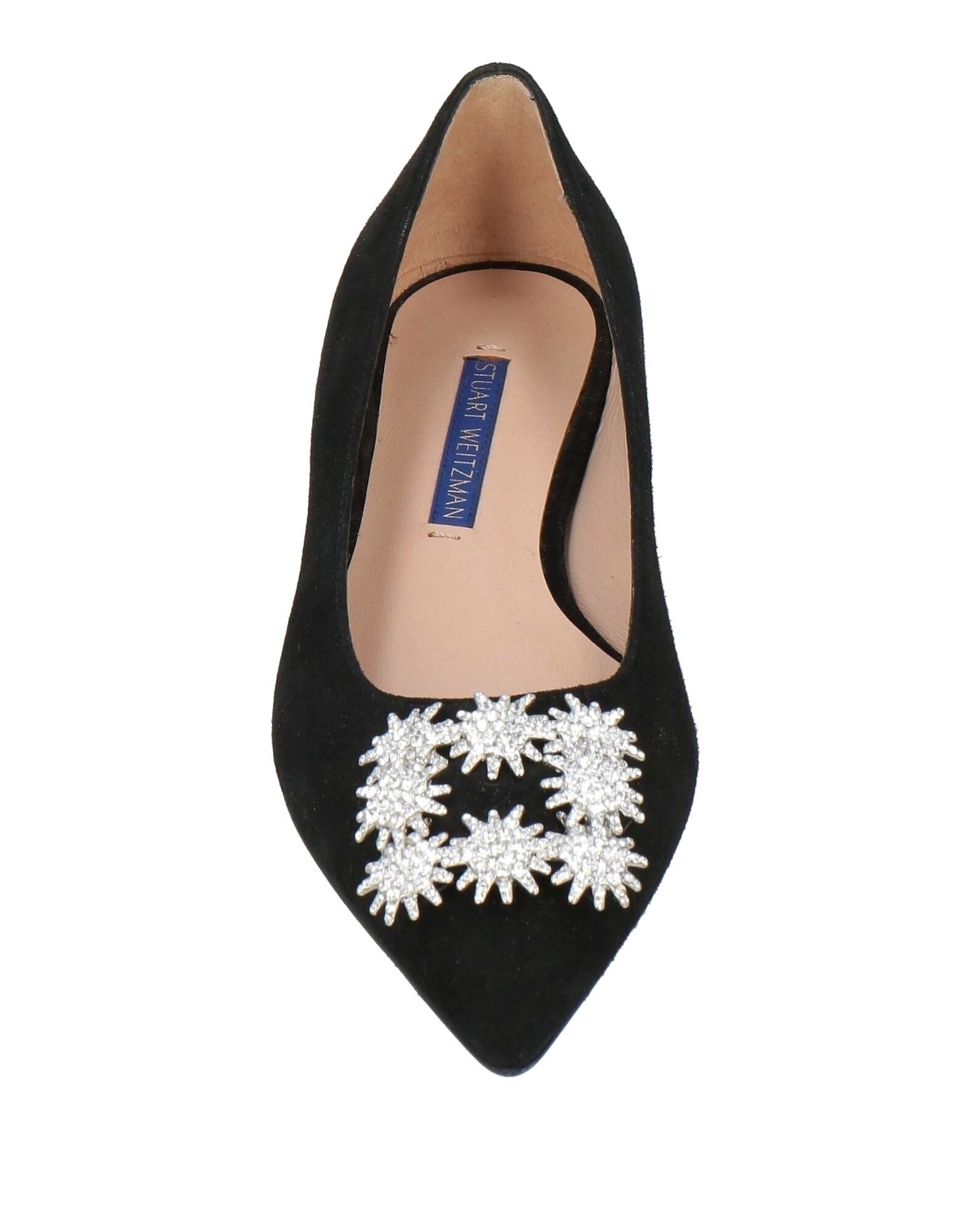 Балетки Stuart Weitzman, черный — фото 4