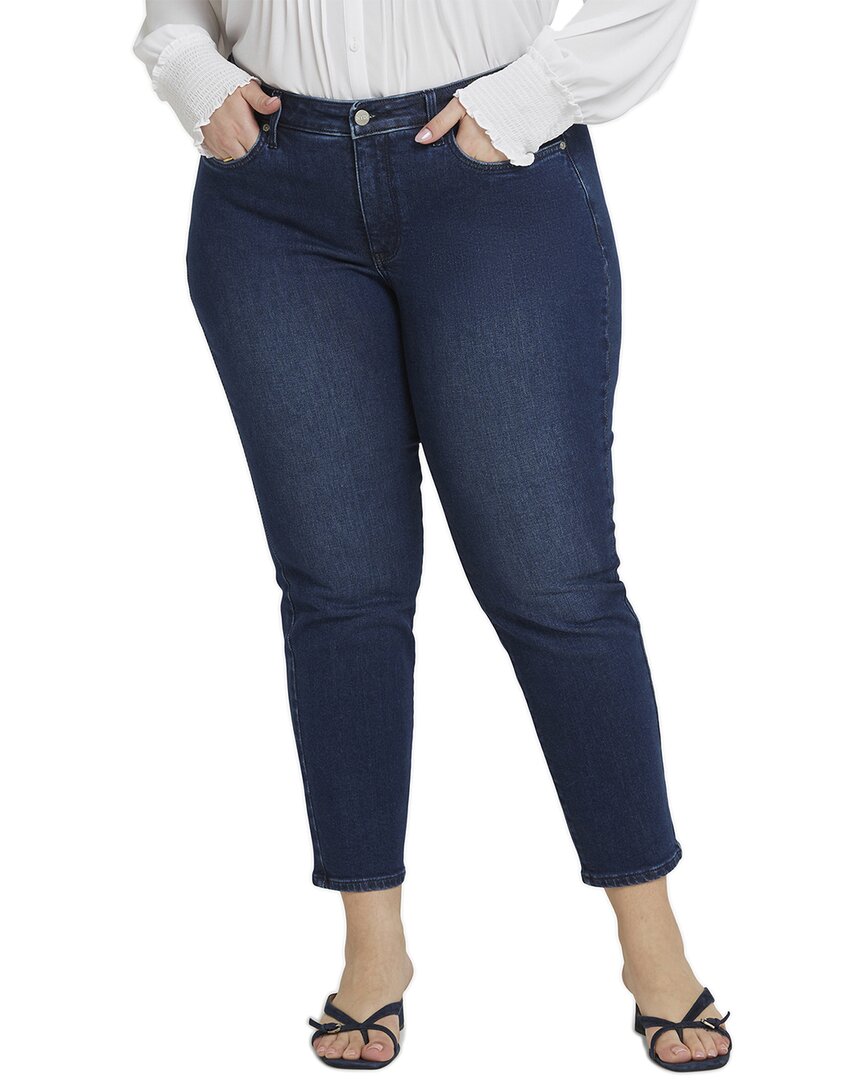 

Джинсы NYDJ Plus Sheri Marvelous Ankle Crop, синий