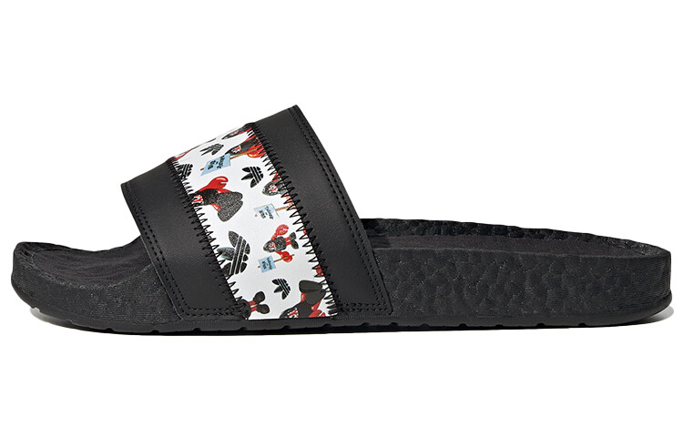 

Шлепанцы и сланцы Philip Colbert X adidas originals Adilette Core Black Footwear White