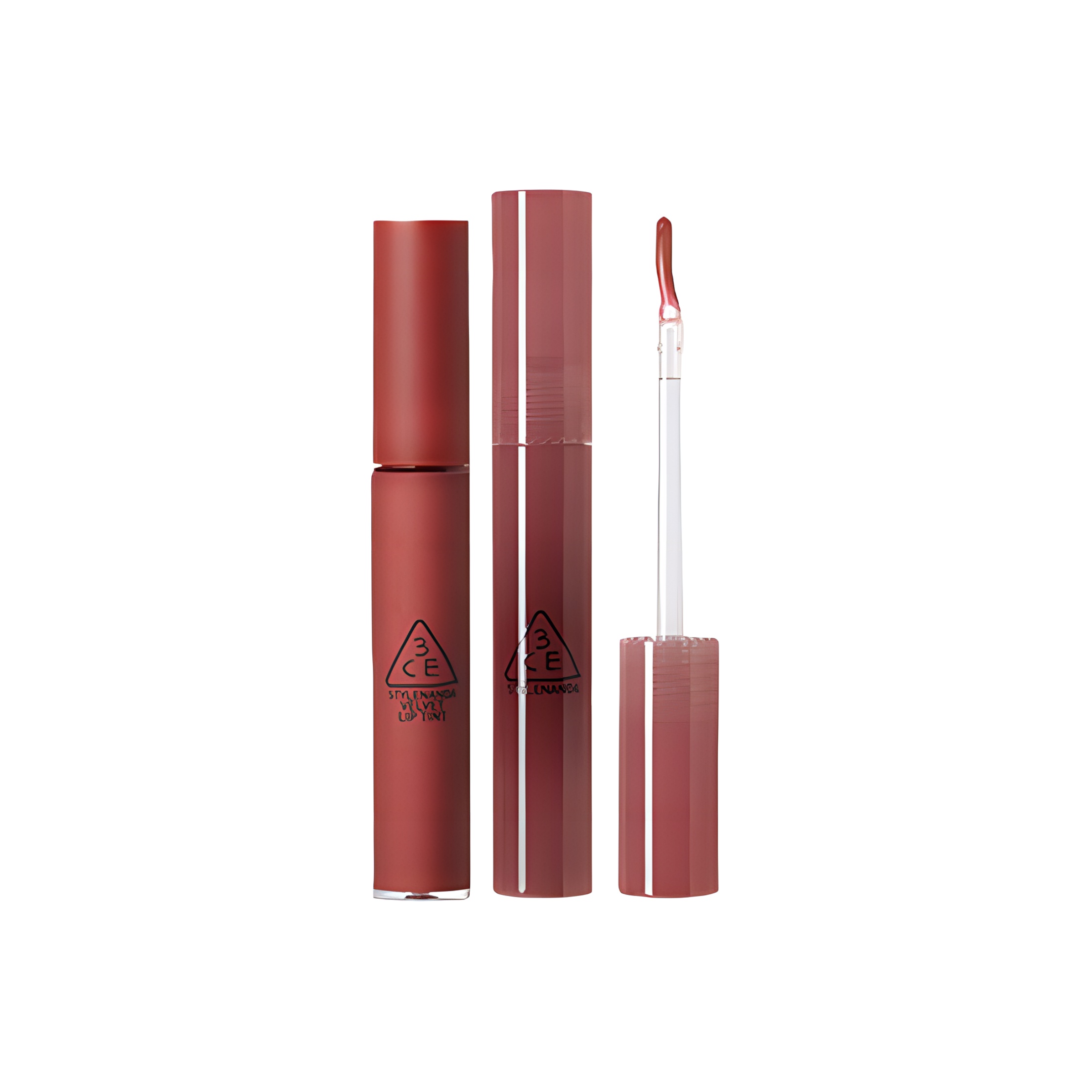 

Капельный свет бархатная 2 упаковки блеск для губ питательный легко растушевывается 3,8г+4г 3CE