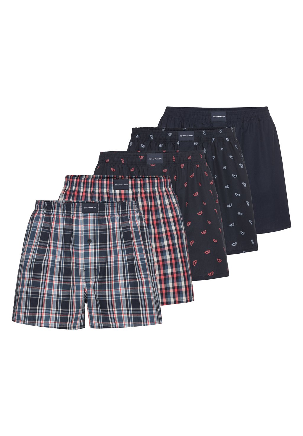 

Боксеры 5ER PACK TOM TAILOR, темно-синий