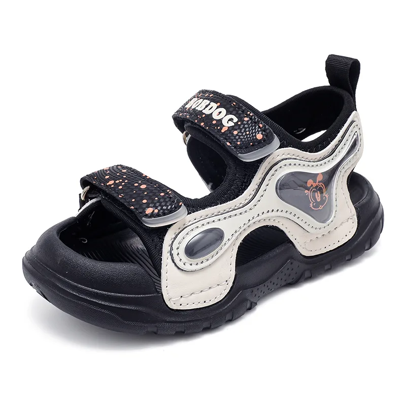 Детские сандалии low top из искусственной кожи breathable balance BOBDOG, Light Pink/Bright Purple — фото 3