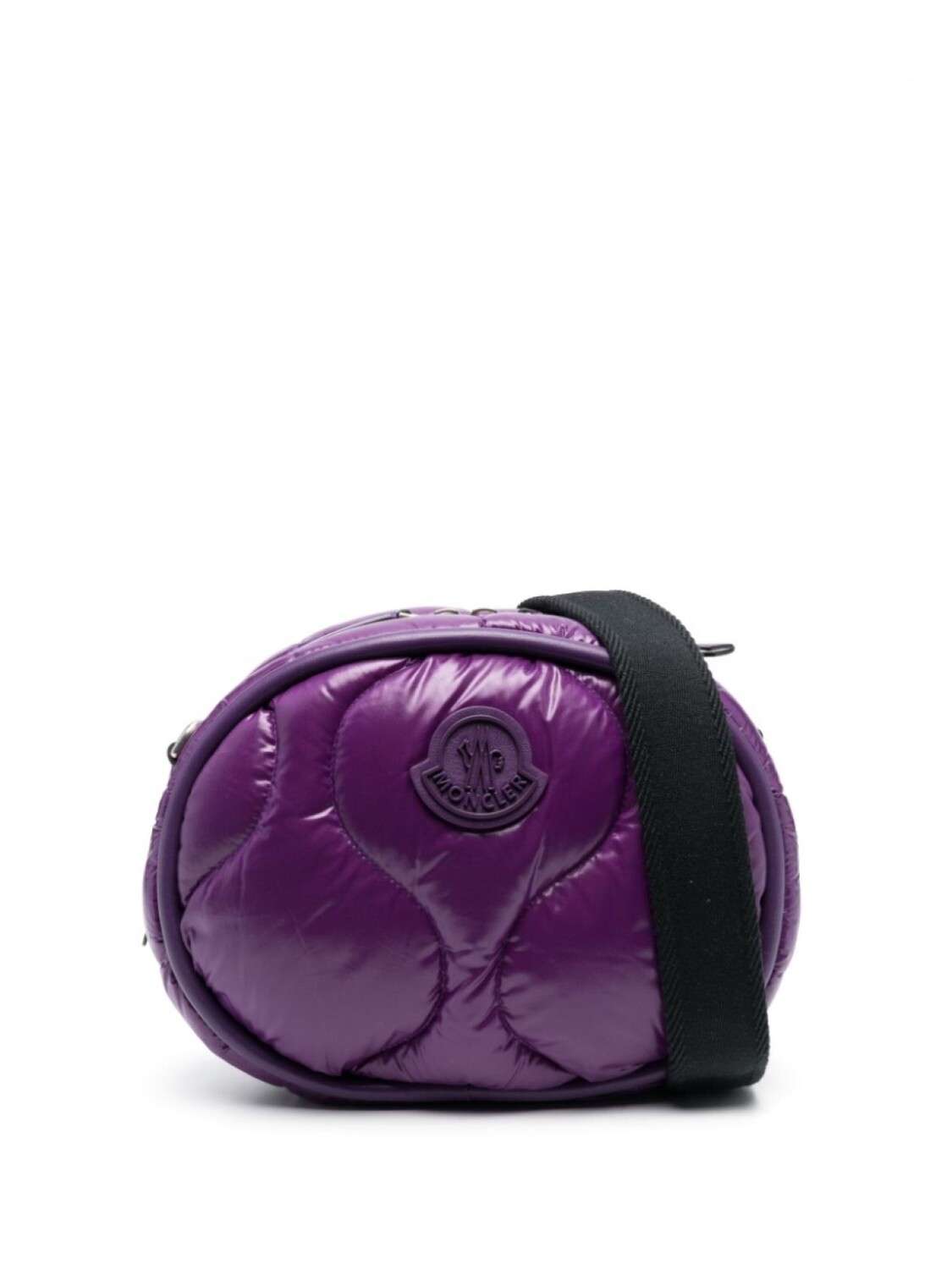 

Moncler дутая сумка на плечо с логотипом, фиолетовый