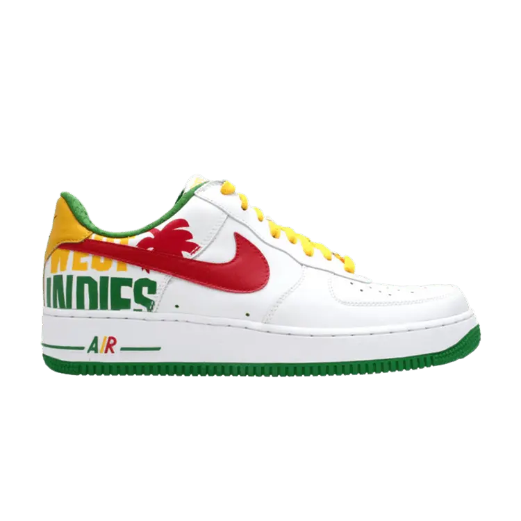

Кроссовки Nike Air Force 1 Premium 'West Indies 4', белый