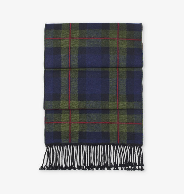 

Шарф из мериносовой шерсти с узором «тартан» Aspinal Of London, цвет tartan