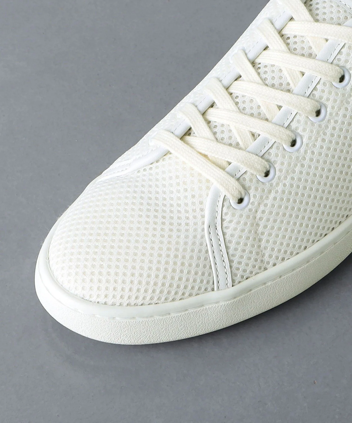 Сетчатые оксфордские кроссовки United Arrows, WHITE — фото 3