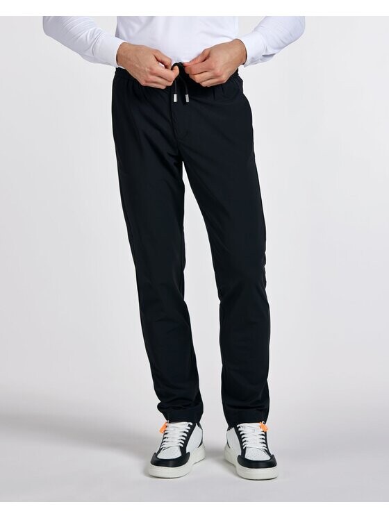 

Брюки из ткани regular fit Suns, синий