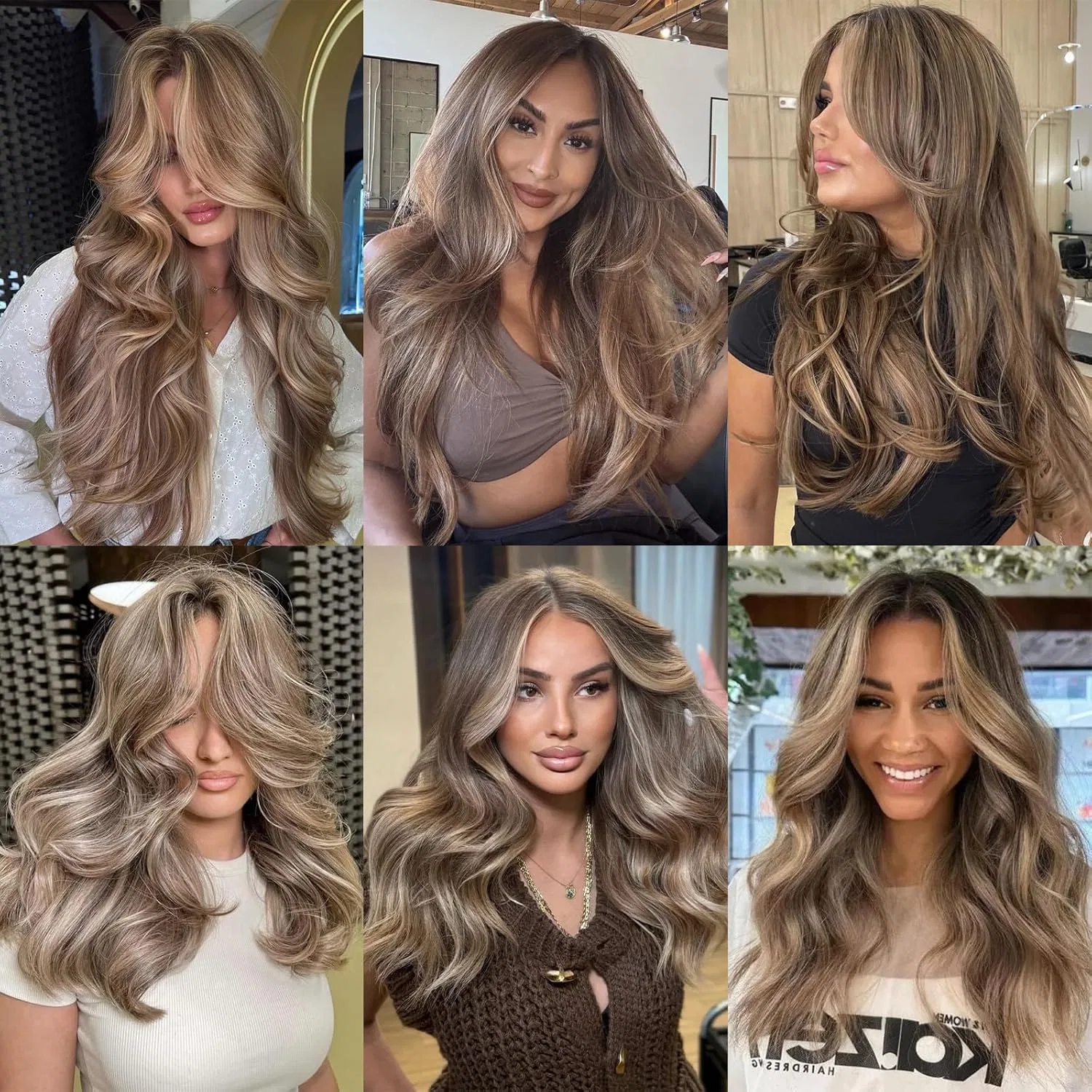 Парик Byluxurious Vanilla Blonde из натуральных волос с эффектом балаяж, 20 дюймов Sxfyinonh — фото 3