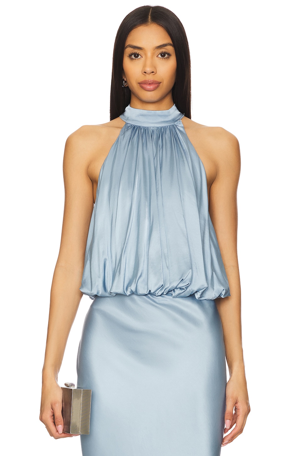 

X revolve топ Charlene от House Of Harlow 1960, smoky blue