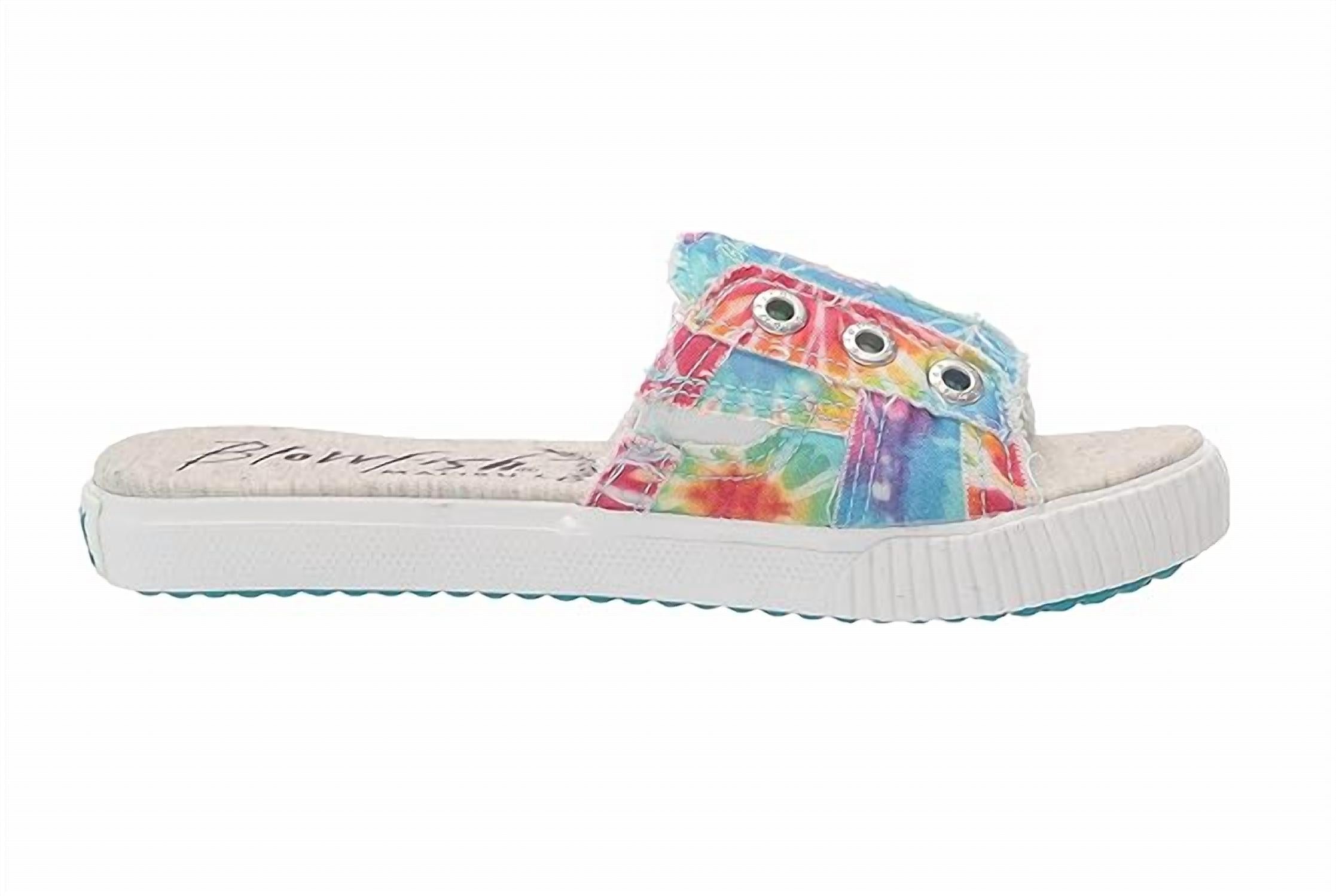 Женские сникерсы-сандалии Fresco в стиле хиппи с принтом тай-дай BLOWFISH, Hippie Tie Dye — фото 2