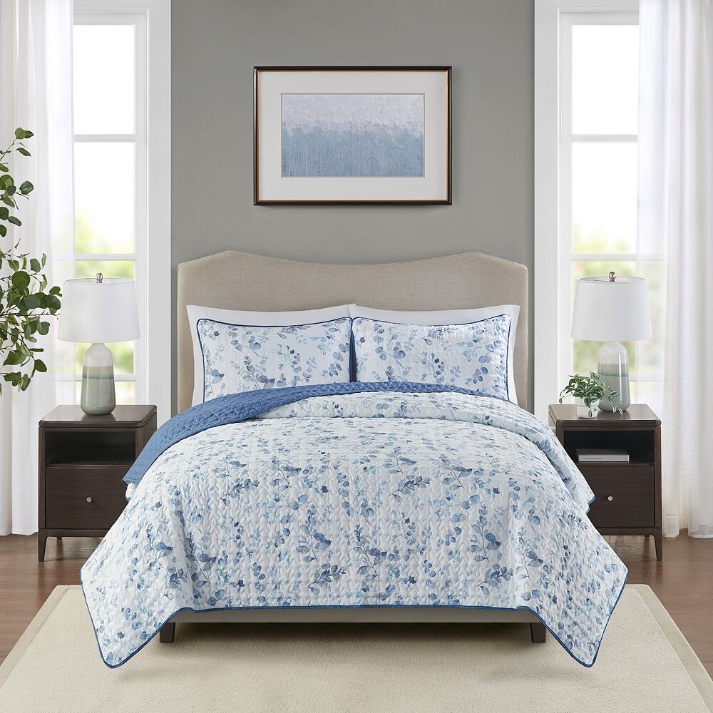 

Комплект одеял Madison Park Essentials, цвет Soft Botanical Blue