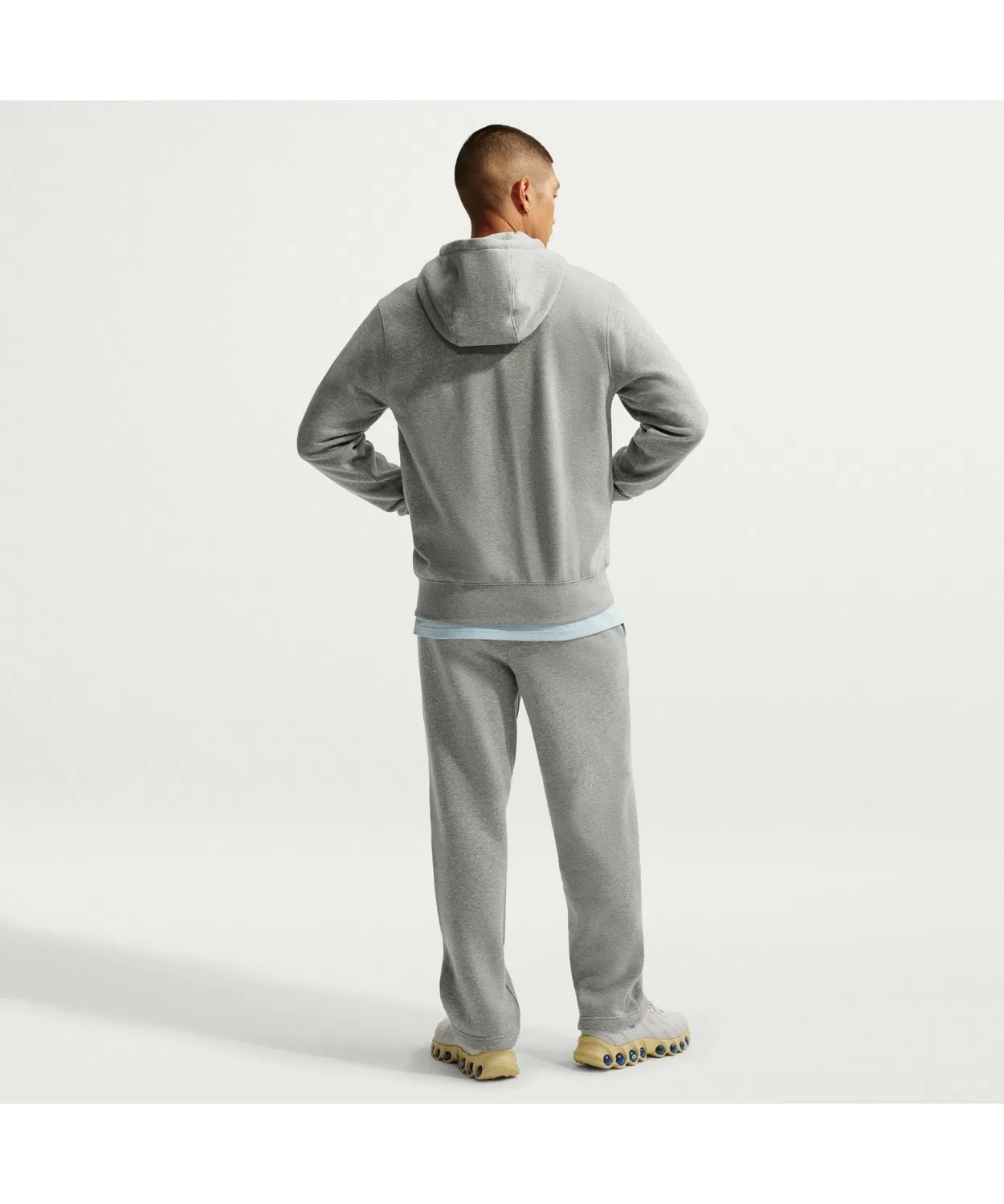 Штаны Nike M Club BB OH Pant серые — фото 2