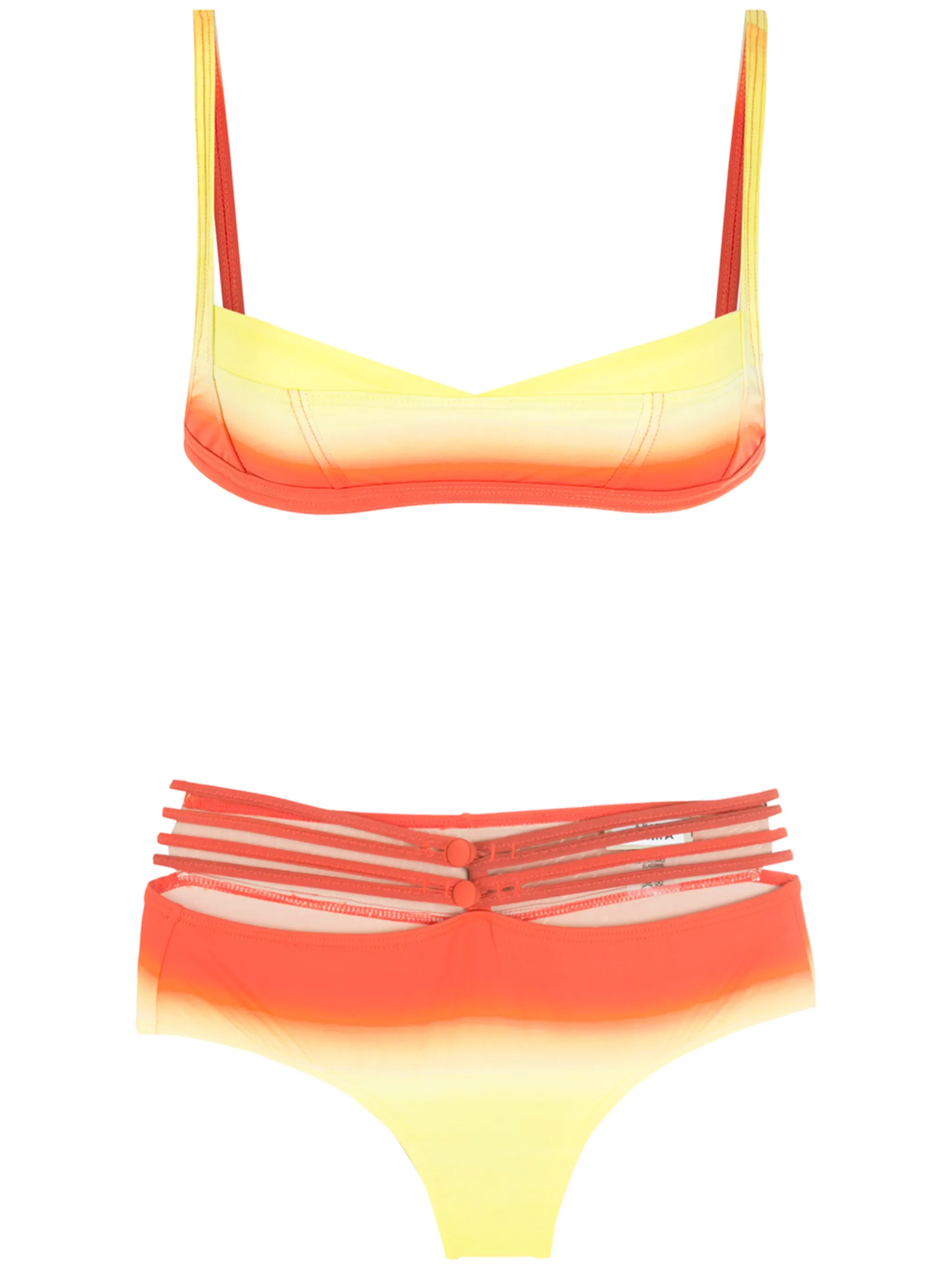 

Бикини в двух тонах Amir Slama, оранжевый