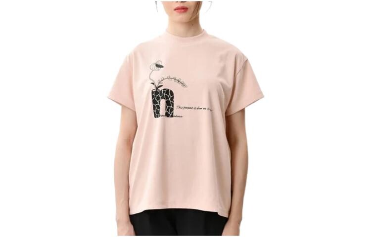 

Футболка Met24 женская розовая New Balance