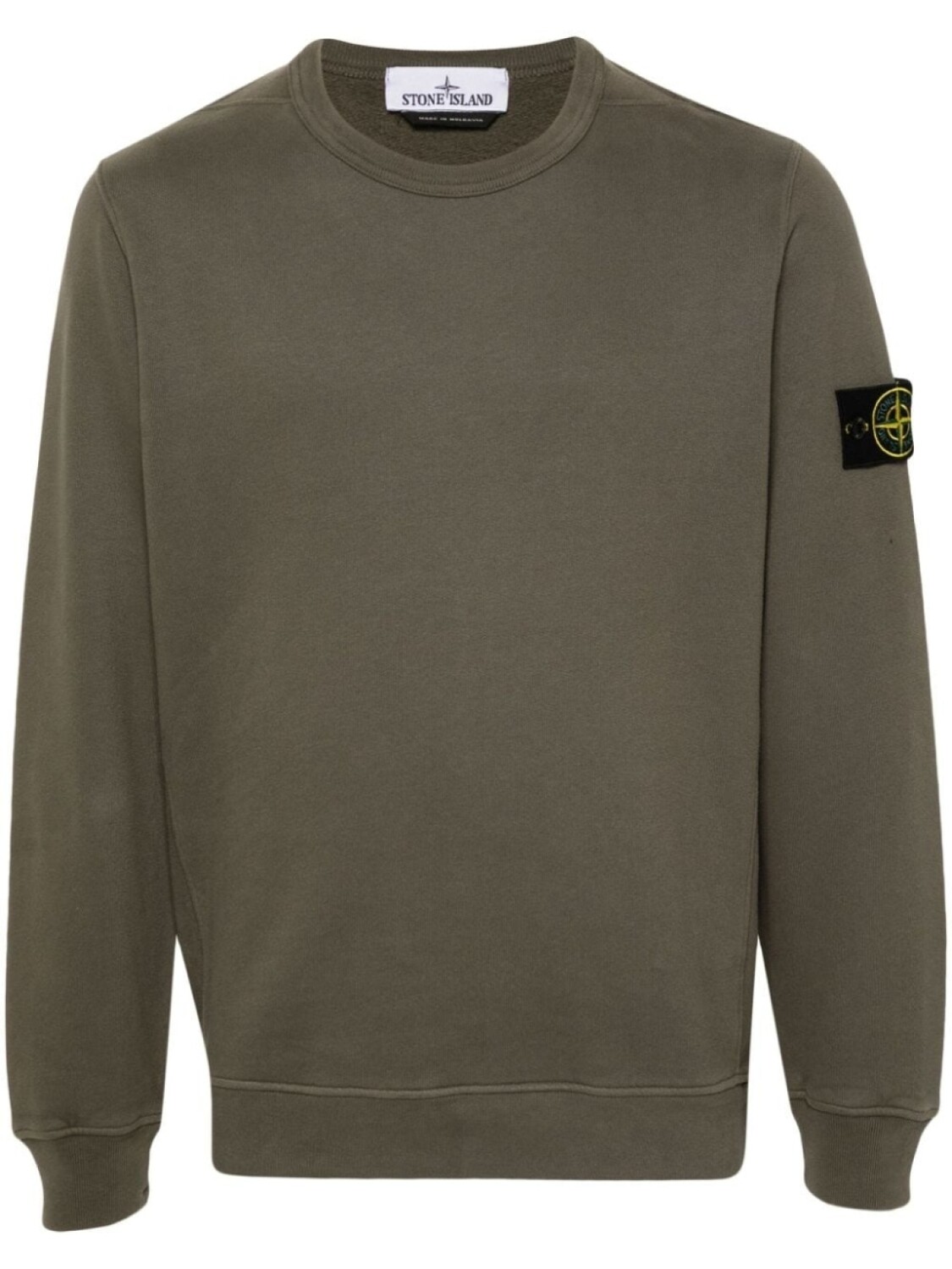 

Stone Island толстовка с нашивкой «компас», зеленый