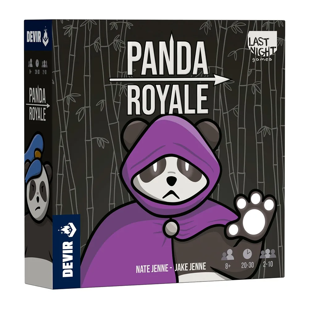 

Детская настольная игра Devir Panda royale, фиолетовый