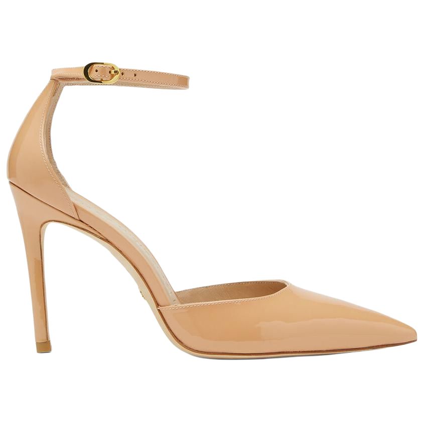 SW Slim Heel Высокие каблуки 10 см Женские Бежевые Stuart Weitzman — фото 3