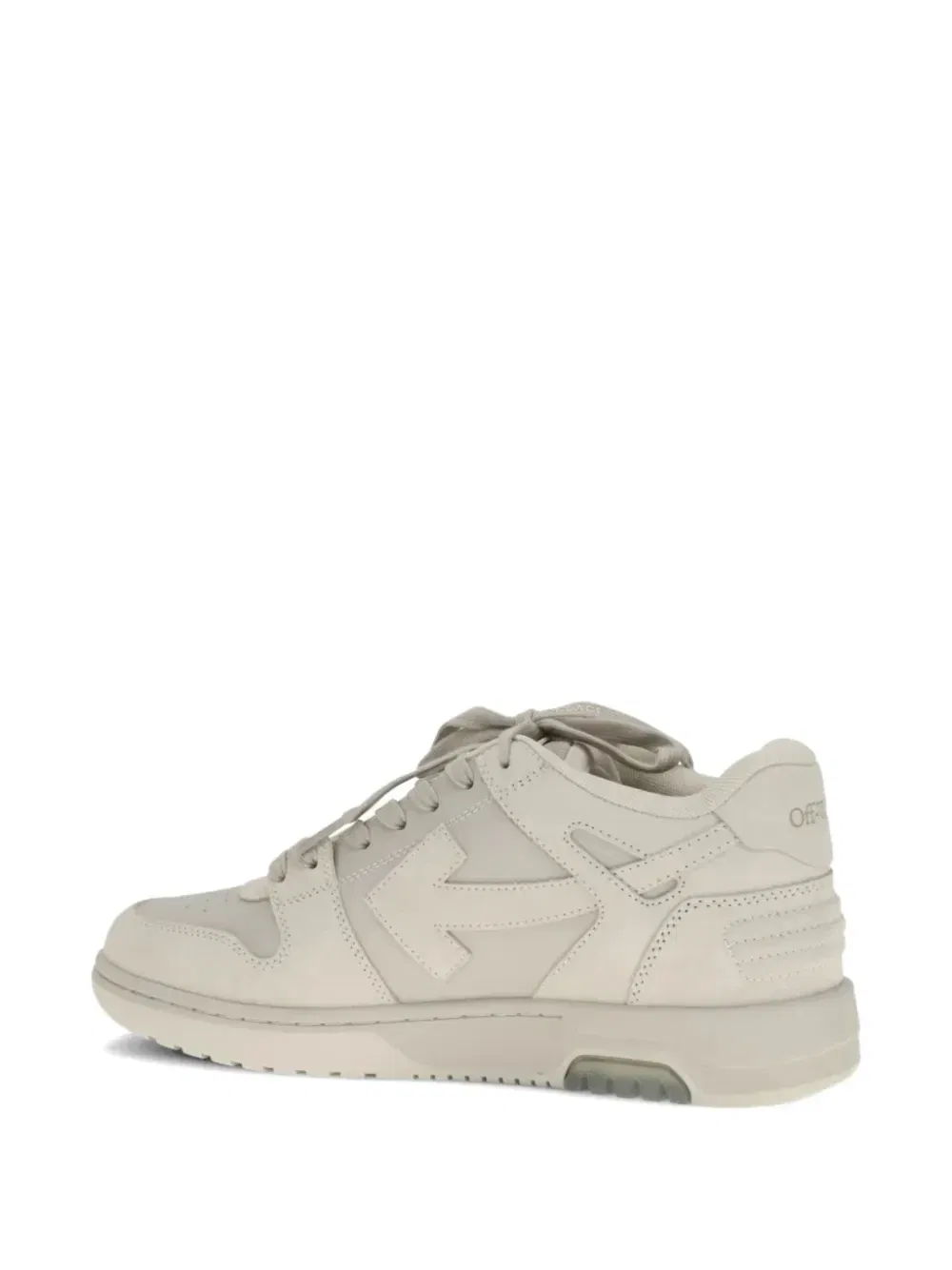 Кроссовки на шнуровке Out Of Office Off-White, бежевый — фото 4