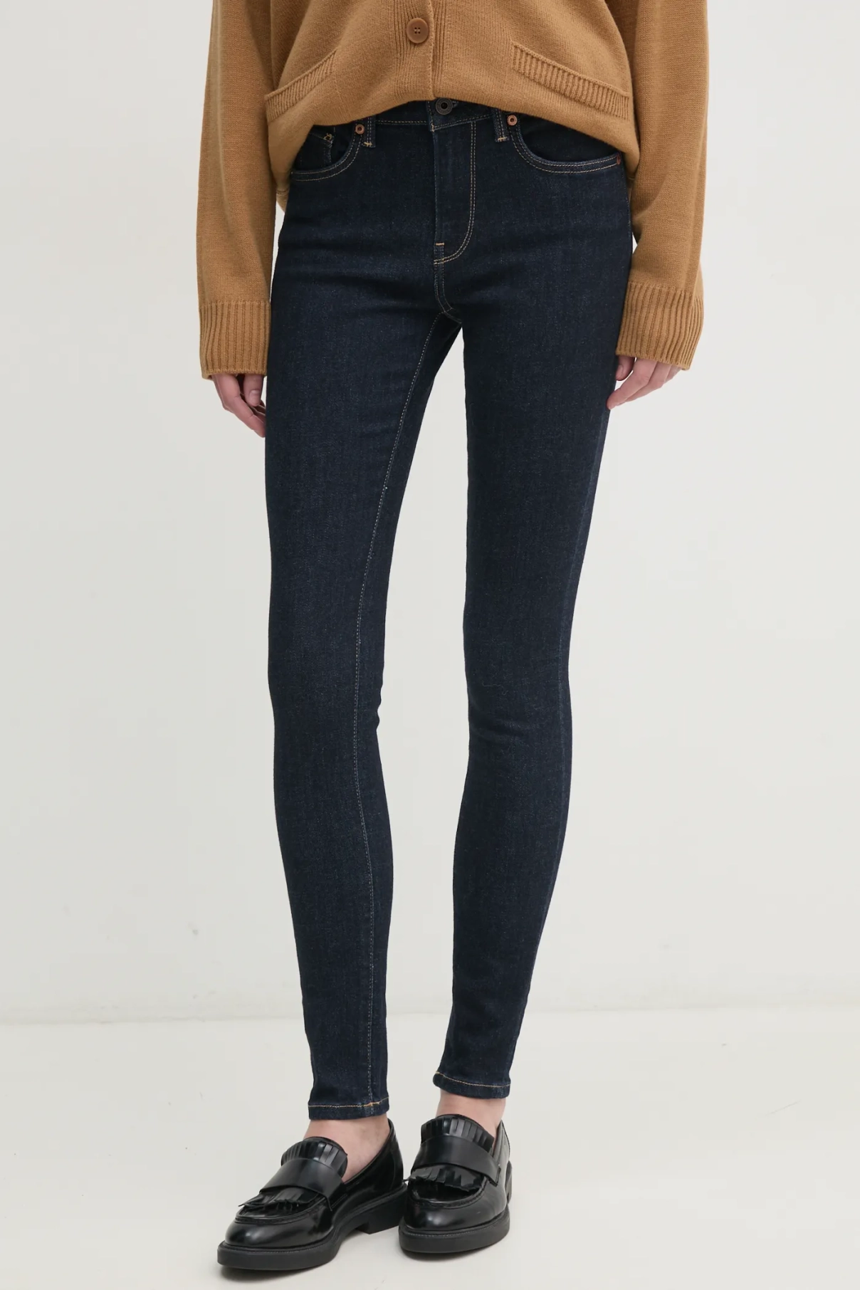

Джинсы SKINNY JEANS MW REGENT Pepe Jeans, темно-синий