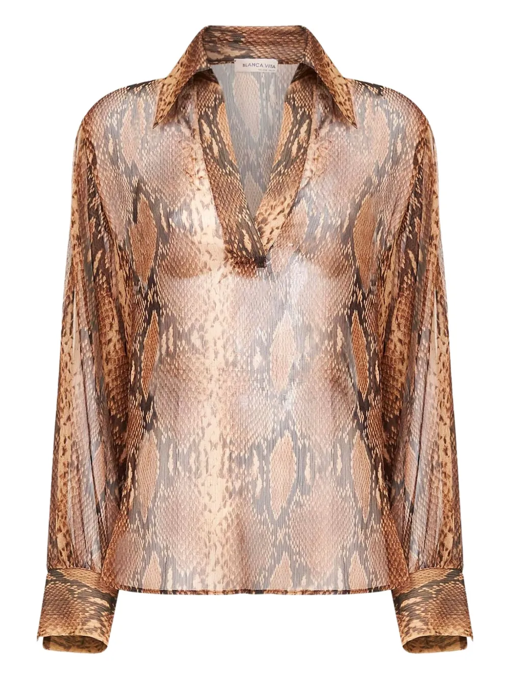 

Блузка Bomia Blanca Vita, коричневый