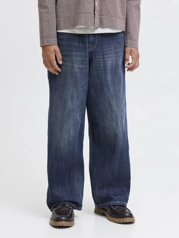 Джинсы свободного кроя jjiron jjoriginal Jack & Jones Junior, Blue Denim