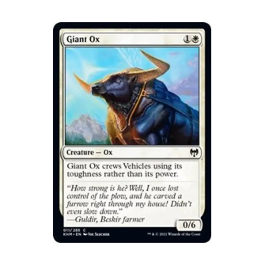 

CCG Гигантский Бык (С), MTG - Kaldheim