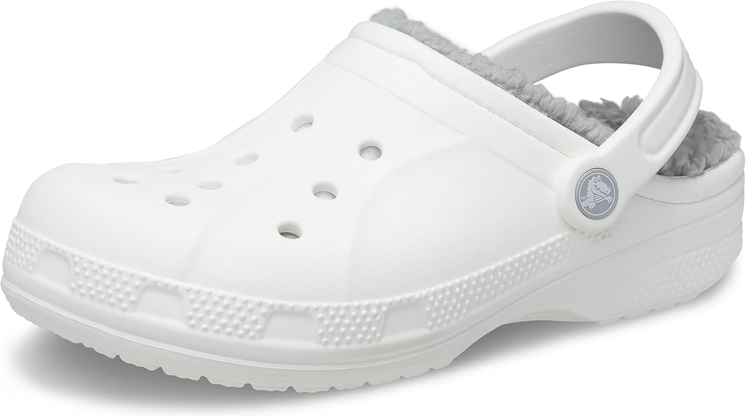 

Унисекс сабо Crocs Ralen с подкладкой, белый/серый/светло-серый