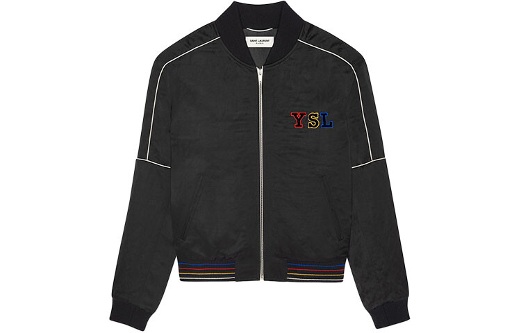 

Куртка мужская Saint Laurent с логотипом, черный