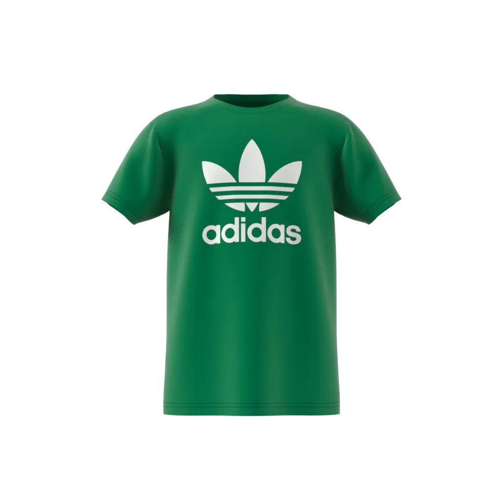 Футболка Adidas Originals "TREFOIL TEE", зеленый — фото 3