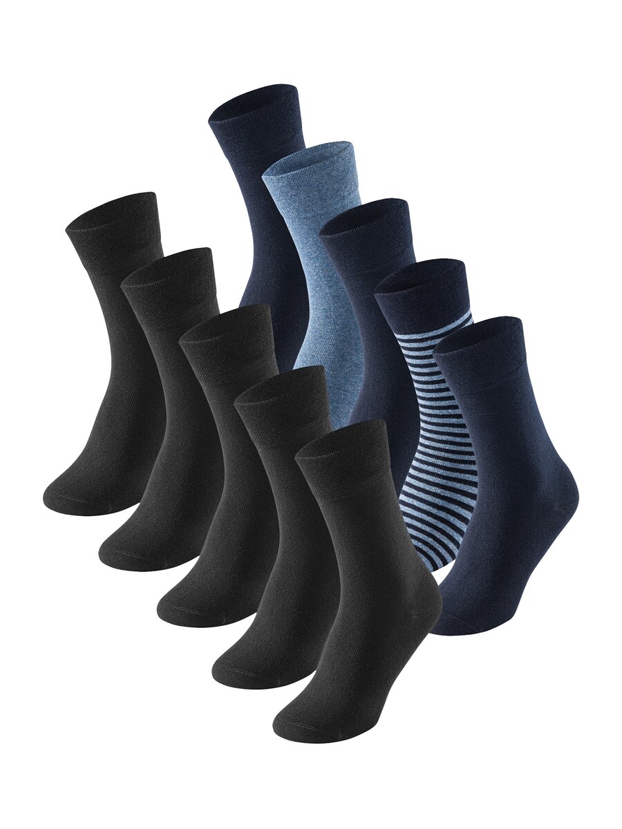 

Носки SCHIESSER Cotton Fit, цвет Dark blue/Black