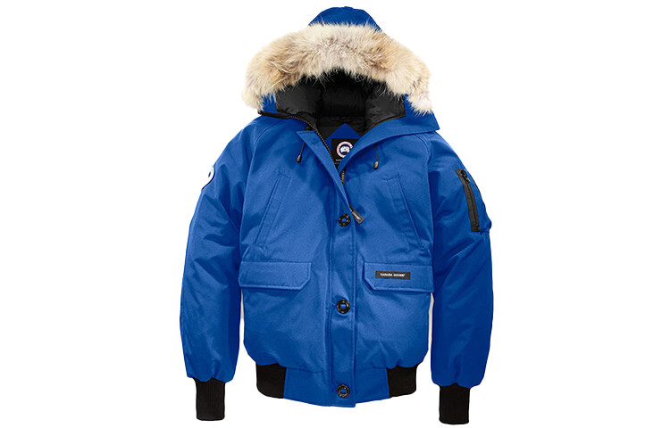 

Женский пуховик Canada Goose, синий