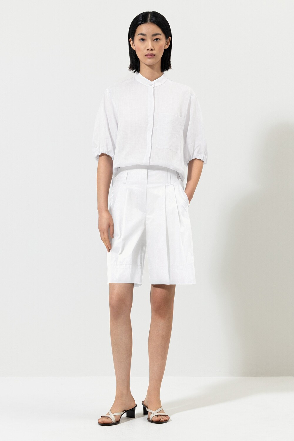 

Блузка Ramie с рукавами ¾ LUISA CERANO, цвет bleached white