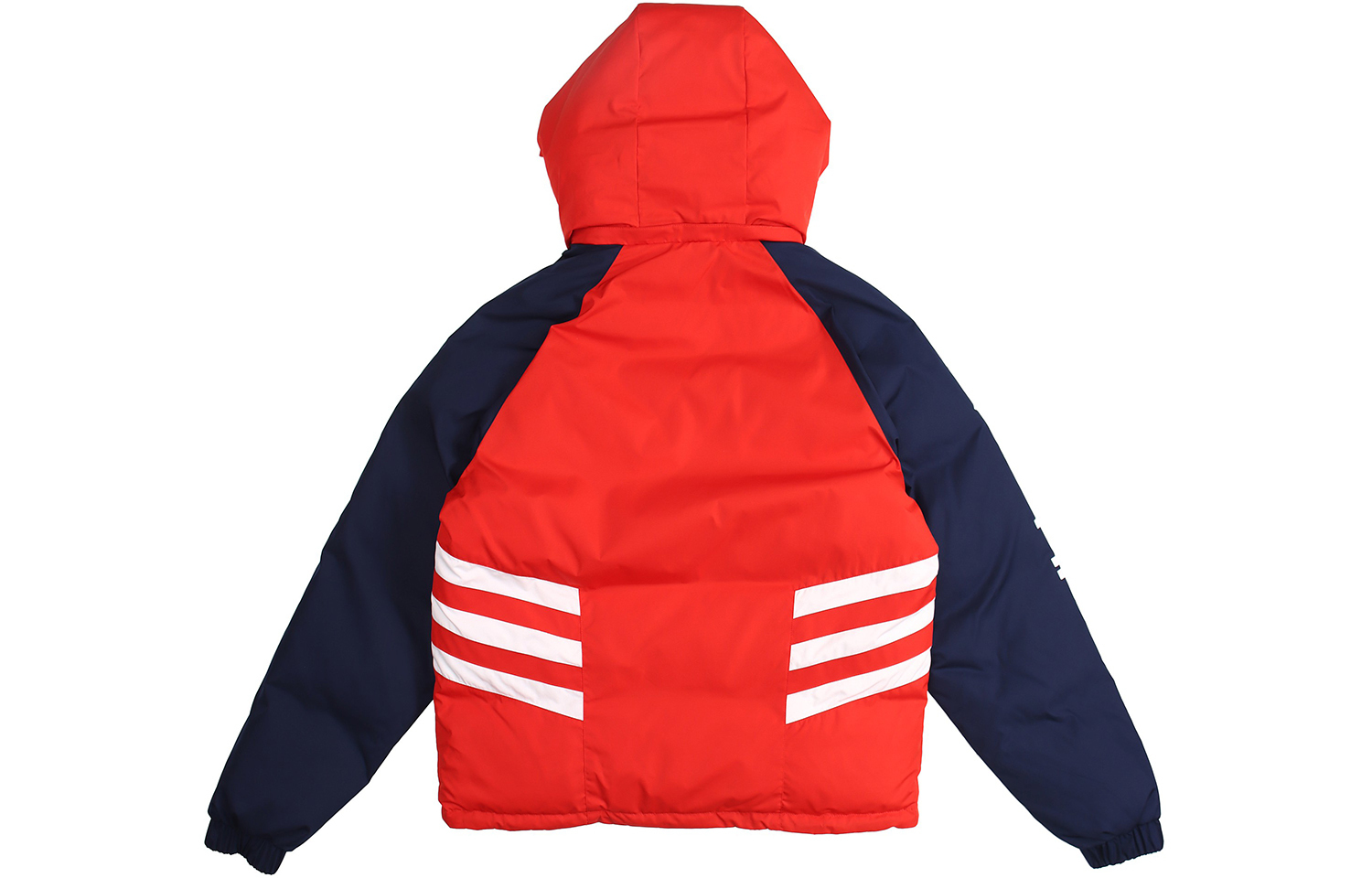 Куртка Rev Dwn Jkt зимняя мужская синяя красная Adidas Originals, синий/красный — фото 3