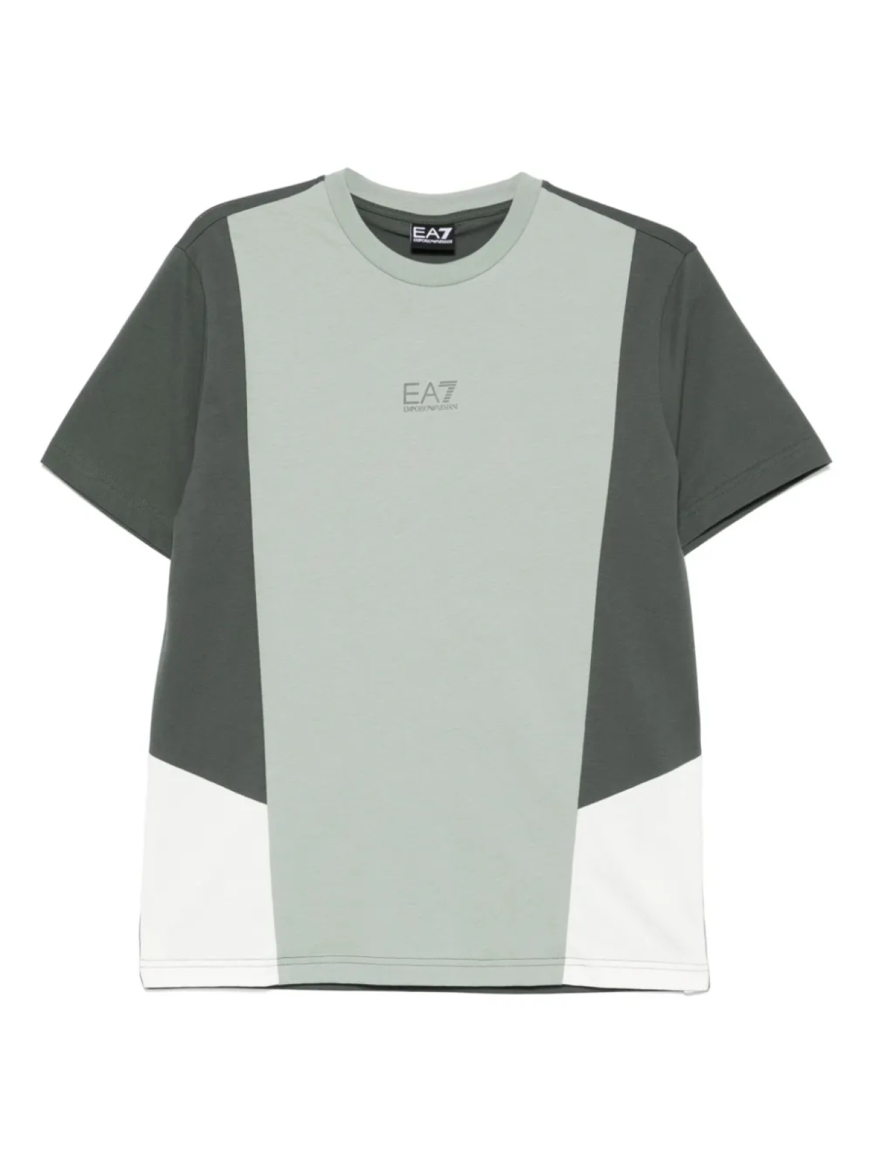 

Ea7 Emporio Armani colourblock jersey Футболка, зеленый