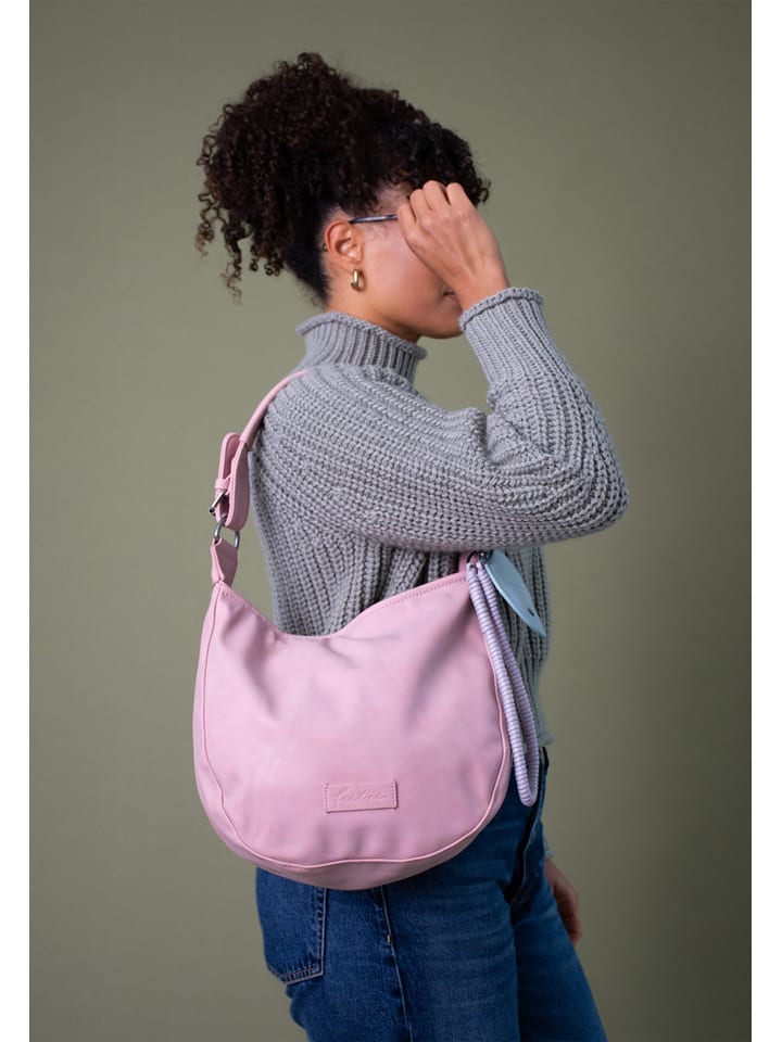 

Fritzi aus Preußen Сумка-хобо на плечо, розового цвета - (Ш)33 x (В)31 x (Г)10 см