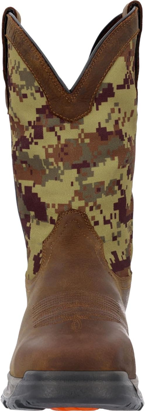 Мужские ботинки Durango Ranger Xp с водонепроницаемым стальным носком в западном стиле, Camo — фото 3